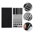 thumbnail image 2 of 2 Sheets Shading Stickers LED Light Blocking Routers Shading Blackout Stickers, 2 of 5