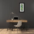 thumbnail image 3 of Grey, Jace 11x24 Black Ornate Wood Framed with Double Matting Museum Art Print Titled - Floralpattern, 3 of 4