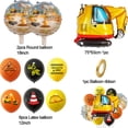 thumbnail image 4 of Globo de vehículo de cartón para construcción de niños, globo de excavadora, montacargas, grúa, decoración de fiesta de cumpleaños, suministro de regalos, 10 piezas por juego, 4 of 5