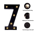 thumbnail image 1 of Washranp LED Light Up Number Sign with Hanging Hole,Numbers Night Light Battery Powered for Christmas Wedding Home Decoration, 1 of 5