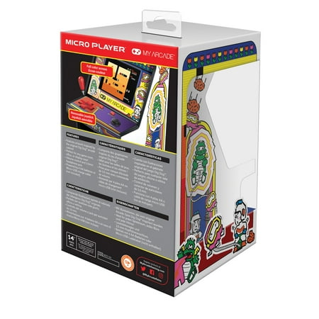 My Arcade® My Arcade Dgunl-3221 Dig Dug Micro Player