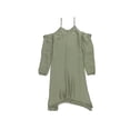 thumbnail image 2 of Vestido Asimétrico Bar III con Hombros Descubiertos para Mujer Verde Pequeño, 2 of 2