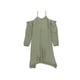 thumbnail image 2 of Vestido Asimétrico Bar III con Hombros Descubiertos para Mujer Verde Pequeño, 2 of 2