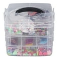 thumbnail image 2 of Kit para hacer pulseras de cuentas, 3600 cuentas, 12 colores, múltiples formas, kit de cuentas multifunción para bricolaje con herramientas para hacer joyas, 2 of 15