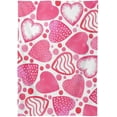 thumbnail image 2 of GZHJMY Valentine's Day Love Heart Tablecloth, Rectangle Waterproof Washable Polyester Table Cover for Picnic Dinner Holiday Party Decor, 60 x 90 Inch, 2 of 7