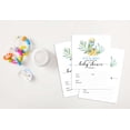 thumbnail image 4 of Inkdotpot 30 Fill In StyleBaby Shower Invitation Cards Dinosaur Gender Reveal Blank Invites, 4 of 7