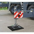 thumbnail image 6 of 4 Pack 15"x15"x1.5" Thick Outrigger Pad for RV with Ergonomic Handle - High Density Black Stabilizing Jack Landing Pad for Crane, Wrecker, Tow Truck, RVs, 6 of 8