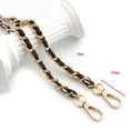 thumbnail image 3 of 120cm Long PU Leather Bag Strap For Crossbody Handbags Shoulder Bag Strap Replacement Accessories 0.8cm Wide Bag Chain, 3 of 11