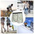 thumbnail image 5 of Disketp Daisies Flowers Men's Boxer Briefs,Soft and Breathable Cotton Underwear with ComfortFlex Waistband, 5 of 7