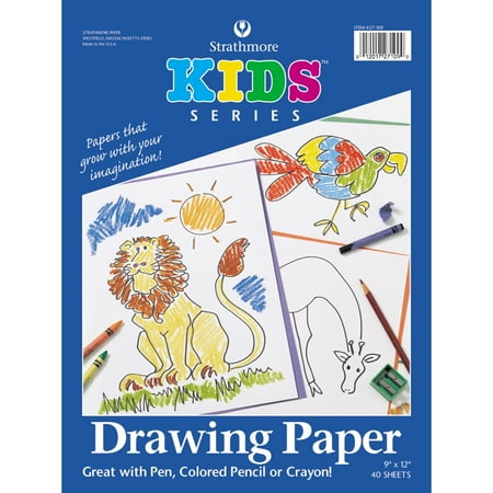 UPC: 0012017271090 | Strathmore Kids Drawing Paper Pad  9in x 12in