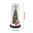 thumbnail image 4 of Decoración de escritorio Monstrate adorno calcomanía de Navidad vidrio plástico luminoso, 4 of 6