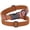 Brown, variant on Pet Artist Durable Braided Nylon Dog Collar Pet Metal Buckle Necklace Adjustable for Small Medium and Large Breeds,Soft on Skin,Red,L