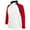 White/Red/Navy, variant on Monterey Club Women's Rally Sunday Sport Zip Top 3/4 Sleeve Golf Polo Shirt #2357