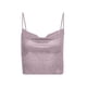 thumbnail image 4 of Txlixc Blusa de verano para mujeres, correas de espaguetis brillantes, negras cuello V de corte bajo para niñas Txlixc moda, 4 of 6