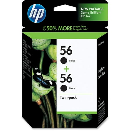56 Twinpack Black Ink Cartridge