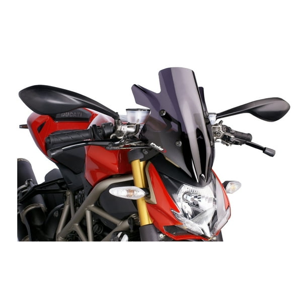 Puig Windscreen Naked New Generation 6251F Motorcycle Parts | MotoStorm
