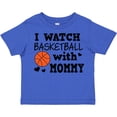 thumbnail image 3 of Inktastic I Watch Basketball with Mommy Boys Toddler T-Shirt, 3 of 5