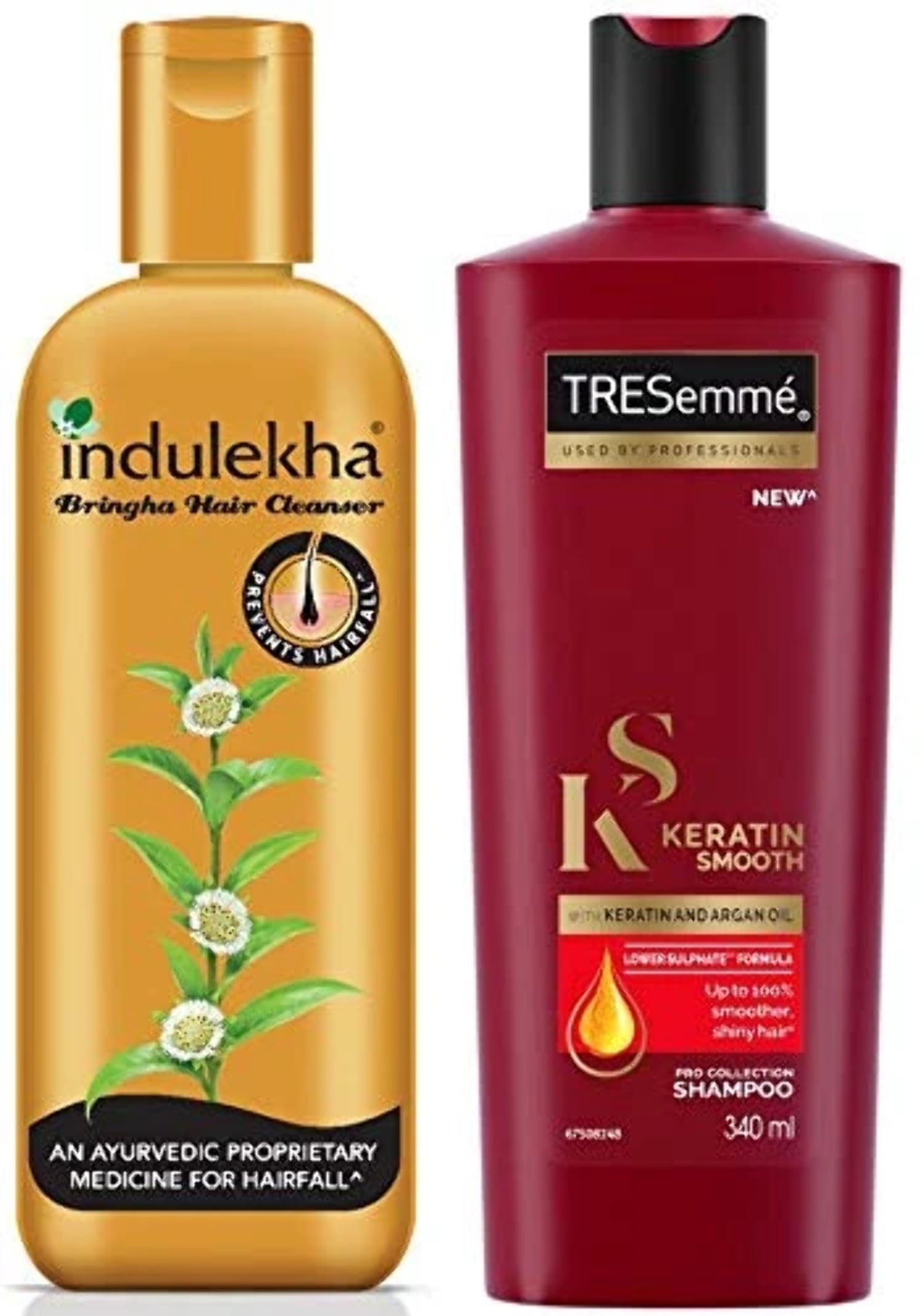 Buy Indulekha Bringha Anti Hair Fall Shampoo, 200ml And TRESemme Keratin  Smooth Shampoo, 340ml Online at Lowest Price in Ubuy Nepal. 258197252