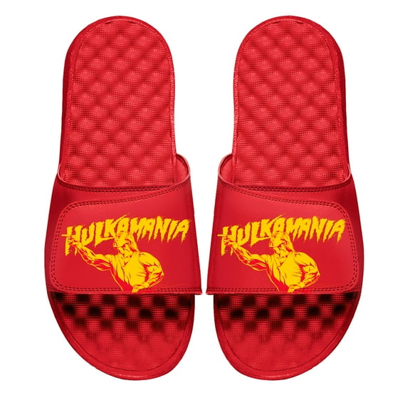 Youth ISlide Red Hulk Hogan Hulkamania Slide Sandals