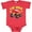 Vintage Red, variant on Inktastic Monster Truck Little Bro Boys Baby Bodysuit