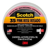 Scotch® #35 Vinyl Electrical Tape, 0.75 in x 66 ft x 7 mil, Pink