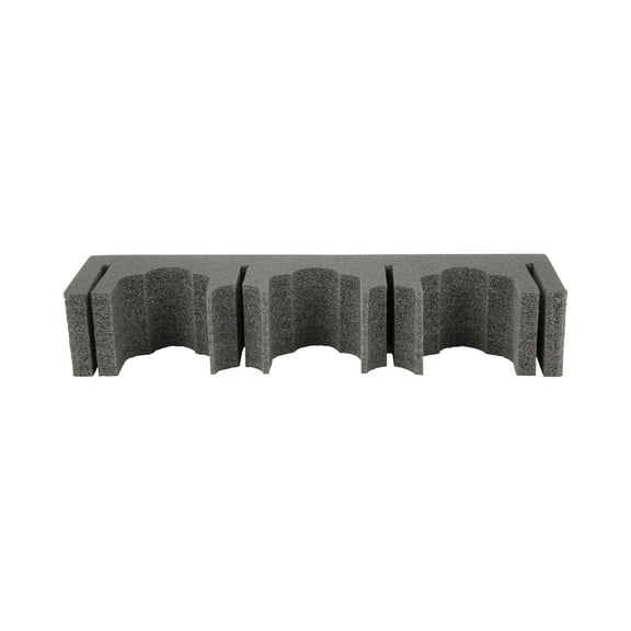 Allen Company Magnetic Foam Barrel Rest, Holds 3-Gun, Gray, EPE Foam