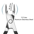 thumbnail image 2 of Cuticle Trimmer Professional - Stainless Steel Cuticle Nipper Professional Cuticle Cutter Cuticle Clippers Scissors Cuticle Remover Manicure Tools, 2 of 6