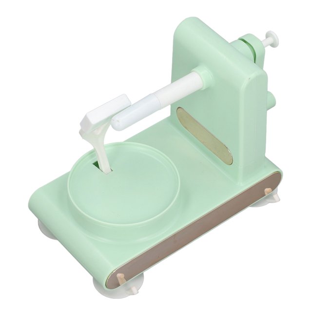 Peeler, Energy Saving High Efficiency Hand Crank Rotating Fruit Peeler Kitchen Practical Tool for Pear Citrus Green