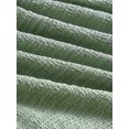 thumbnail image 4 of Mint Green Ruched Tie-Shoulder Pleated Mini Dress For Women, 4 of 4