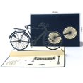 thumbnail image 2 of 3D Bicycle Pop Up Birthday Card Anniversary Card Graduation Card Children's Day (style 2), 2 of 5