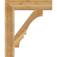 thumbnail image 3 of Ekena Millwork 6"W x 30"D x 36"H Balboa Block Rough Sawn Bracket, Western Red Cedar, 3 of 4