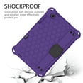 thumbnail image 7 of Dteck Kids Case For Samsung Galaxy Tab S6 Lite 10.4-inch 2020 Model SM-P610 P615, Heavy Duty Shockproof Kickstand Case with Removable Shoulder Strap/Flexible Handle Strap, Purple + Black, 7 of 7