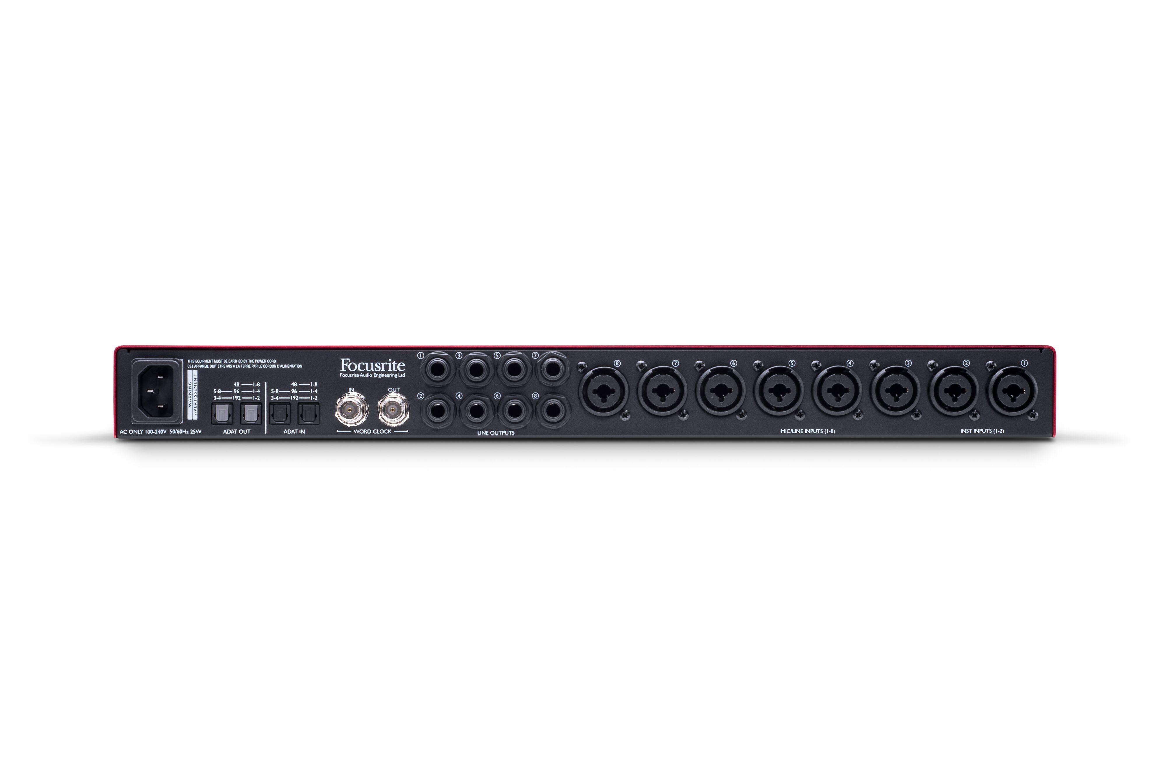 Focusrite Scarlett OctoPre Dynamic 8-Channel Mic Pre Expansion