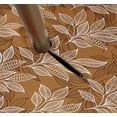 thumbnail image 3 of Vargottam Indoor/OutdoorTablecloth58x58 Inch SquareTablecloth with Umbrella Hole and Zip- Waterproof PatioTableCloths- TableCovers for Backyard RectangularTable- Tawny Brown, 3 of 5
