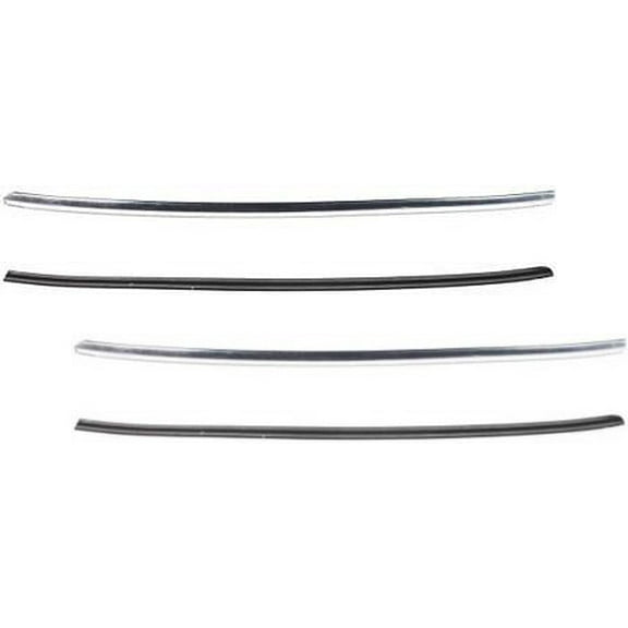 Garage-Pro Bumper Trim Molding Set Compatible with 1998-2002 Mercury Grand Marquis, Chrome 4.6L Engine Front Driver and Passenger Side