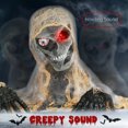 thumbnail image 4 of HOMCOM Halloween Animated Mummy, Half-Body Scary Halloween Decoration, 4 of 10