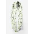 thumbnail image 2 of Bimba Green Boxes Tie-Dye Pure Silk Printed Head Bandanas Summer Neck Wrap Scarf 40 x 40 Inches, 2 of 6