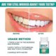 thumbnail image 4 of Polvo blanqueador de dientes, corrector morado, para dientes amarillos, manchas de humo, manchas de café, 3 unidades, 4 of 5