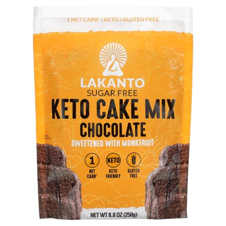 Lakanto  Keto Cake Mix Chocolate  8.8 oz (250 g)