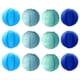 thumbnail image 1 of Faroles de Papel Azules, Farolillos Decorativos Colgantes de Papel Redondos Chinos, Luces para Decoración del Hogar, Fiestas, Bodas, 12 Piezas, 1 of 8