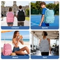 thumbnail image 6 of DAKIMOE Mesh Backpack for School Heavy Duty See Through Net Bookbag Ultra-Lightweight Net Bookbag Breathable Transparent Beach Backpacks for Sports Gym, 6 of 7