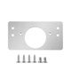 thumbnail image 3 of Placa de reparación de bisagras de acero inoxidable Herramientas de bisagra con tornillos de montaje Durables, 3 of 5