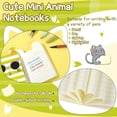 thumbnail image 4 of Yexiya, 36 paquetes de minicuadernos para niños con dibujos animados de animales, 4 of 6