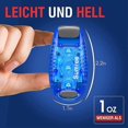 thumbnail image 3 of 2pcs Led Flashing Light, Safety Light For School Bag Bike Light, Running Light For Joggers Night Work Blue, 3 of 5