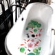 thumbnail image 4 of Pegatinas para bañera, pegatinas autoadhesivas para decoración de pared de flores y hojas de loto, pegatinas de flores de PVC extraíbles DIY, 4 of 5