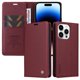 thumbnail image 1 of Funda para iPhone 15 Pro Estuche de Cuero PU Tipo Cartera con Ranuras para Tarjetas y Cierre Magnético, 1 of 5