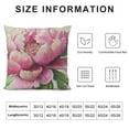 thumbnail image 5 of COMIO Throw Pillow Covers Vintange Flower Pattern Peony Floral Cushion Pillow Case Home Decor Pillowcase, 5 of 5