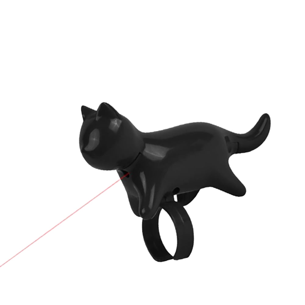 New funny cat laser pointer ring type funny cat laser stick infrared