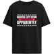 thumbnail image 1 of Camisetas divertidas para hombre de radicales de izquierda escoria aparentemente, 1 of 7