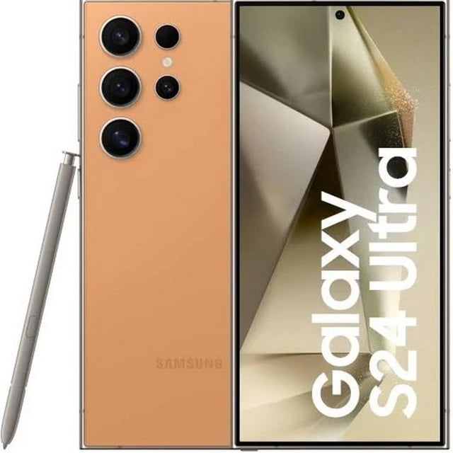 Samsung Galaxy S24 Ultra 12GB Ram 1TB Titanium Naranja Desbloqueado (Reacondicionado)